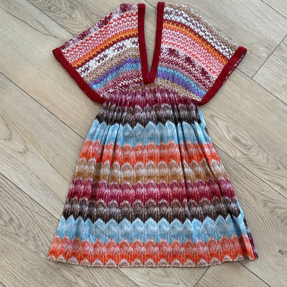 Missoni Multicolor Zigzag Swim Coverup